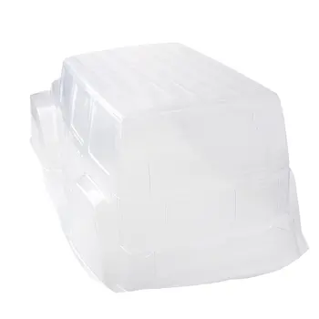 OCDAY PVC Alpinism Masina Greu de Plastic Transparent caroserie 313mm Wielbasis Axiale SCX10 Coajă Moale Pentru 1:10 RC Șenile Mașină D90