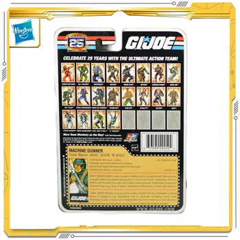 Original Hasbro G. I. Joe a 25-a Aniversare MITRALIOR Actiune si Jucărie cifre Model de Jucării Pentru Copii