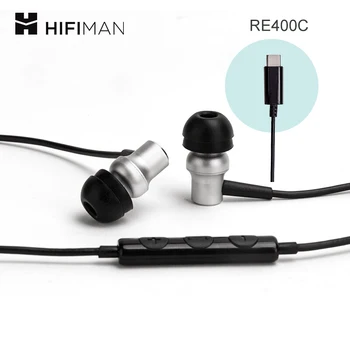 Original Hifiman RE400 Serie cu Fir Căști Hifi Bass In-Ear cu Fir Căști Ergonomic Proiectat Pentru Smartphone-uri Pentru Android IOS