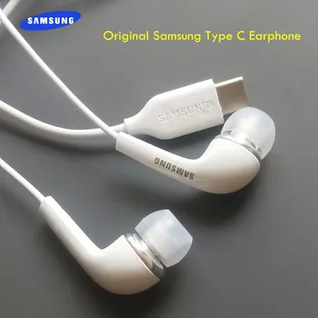 Original Samsung Galaxy Tip C Căști In-ear cu Fir Microfon Control Volum USB-C Cască pentru S20 Nota 10 Plus A90 A60 A80 A8S A9S