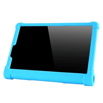 Pentru Lenovo Yoga Tab Inteligent YT-X705F 2019 Capacul suportului pentru Lenovo Yoga Tab 5 10.1 inch caz Copilul în condiții de Siguranță de Silicon Moale Caz +FilmGift