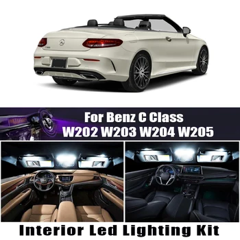 Pentru Mercedes Benz C Class W202 W203 W204 W205 S203 S204 C203 C204 Canbus LED-uri Auto de Interior Dome Harta Lumină Kit Accesorii