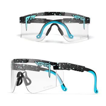 Pit Viper Rece Z87 Lentile de Sport ochelari de Soare UV400 Supradimensionat Ochelari de cal O Bucată Incasabil Cadru de Conducere Nuante, Cu acces Gratuit la Cutie