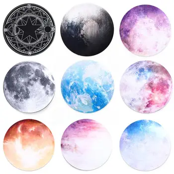Planeta Serie Mat Pământ/Venus/Marte/Mercur/Jupiter/Pluto/Rainbow Moon/Luna Neagră Periferice De Calculator Accesoriu Rotund Mouse Pad