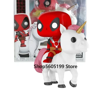 Pop Deadpool Pe Unicorn #36 cu cutie de Jucării Figura modelul de Colectare de jucării pentru copii