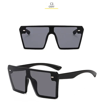 RBRARE Nou Pătrat ochelari de Soare Barbati Femei 2021 Designer de Brand Oglinda Argintiu Negru Albastru Ochelari de Soare Pentru bărbați Luxulry UV400 Ochelari