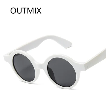Retro Mici, Rotunde Cadru ochelari de Soare pentru Femei 2021 Noul Negru de Epocă Ochelari de Soare Damele de Lux, Brand de Moda Stil Călătorie UV400