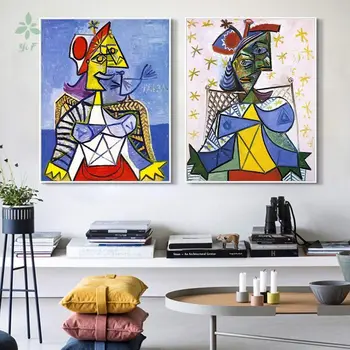 Rezumat Panza Tablou De Pablo Picasso Arta De Perete Seria Living Home Decoratiuni De Birou