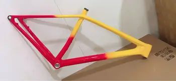 Roz galben mtb biciclete de carbon frameset T1100 disc stimula 148x12mm epic bike cadru femeie de culoare mtb frameset S/M/L dimensiune bsa