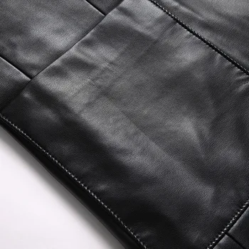 SHAN BAO 2021 toamna brand barbati din piele sacou costum clasic stil business casual bărbați pe plus dimensiune banchet costum negru