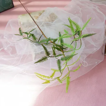 Singură Sucursală Mic Mimosa Decor Acasă Plante Artificiale Nunta De Crăciun Grădină Agățat De Perete Decor Dormitor Mic Copac