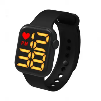 Smart Watch Sport Casual cu LED pentru Bărbați Ceasuri Electronice de Lux Femei Digitale Ceas Silicon Curea Barbati Ceas Multifunctional