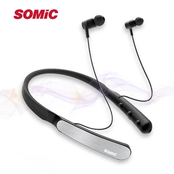 SOMiC SC1000 ANC Activ de Anulare a Zgomotului Căști Wireless Bluetooth Sport de Susținere Muzica Căști Căști cu Microfoane