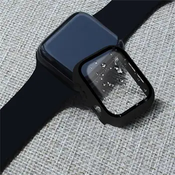 Sticla+caz Pentru Apple Watch seria 6 5 4 3 SE 44mm 40mm iWatch Caz 42mm 38mm Ecran Protector+capac apple watch Accesorii