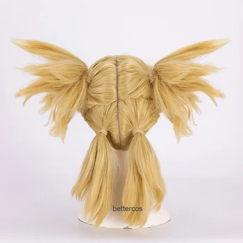 Temari Nara Peruca Cosplay Blonda De Aur Par Sintetic Rezistent La Căldură Peruca + Capac De Peruca