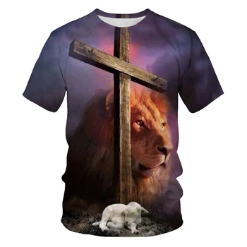 Tigru furios 3D de Imprimare de Moda T-shirt pentru Bărbați Femei Casual, O-neck Loose Bărbați Respirabil Hip Hop T-shirt pentru Bărbați