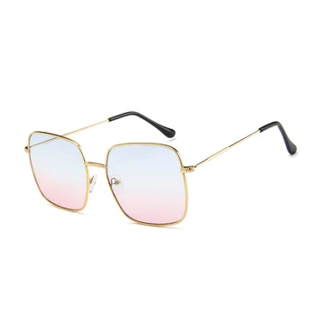 Toketorism 2021 Moda Ochelari de Designer de Brand Gradient de Lentile UV400 Femei ochelari de Soare 881