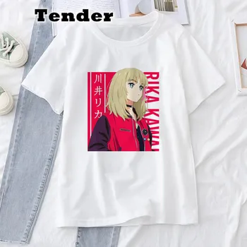 Topuri ÎNTREB OU PRIORITATE Ohto Ai T-shirt Femei Janpanese Anime Drăguț Grafic Tee Plus Dimensiune Vara Tricou Femei Albe Tshirs