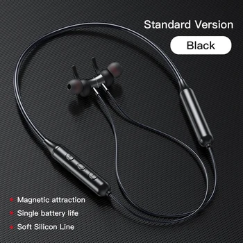TWS DD9 Bluetooth Căști cu fixare pe gât Sport Funcționare Cască fără Fir Magnetic de Anulare a Zgomotului Căști cu Microfon