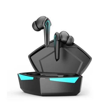 TWS Wireless Gaming Headset Cască Bluetooth 5.1 65ms Latență Scăzută Cu Bass Căști Sport Gamer Căști Cu Microfon