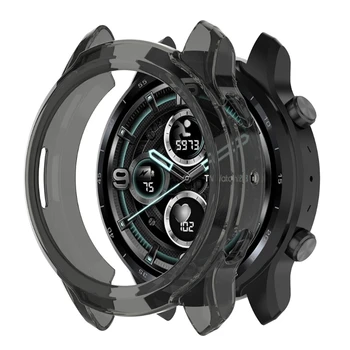 Ultra-Subțire TPU Moale Caz Ceas Piele Coajă de Protecție Maneca pentru a Acoperi -Ticwatch Pro 3 Lite / Pro 3 Ceas Inteligent