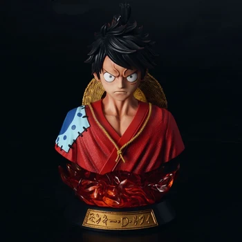 UNA BUCATA Monkey D. Luffy Roronoa Zoro Vinsmoke Sanji Strălucitoare de Acțiune Figura Anime PVC 16cm Modelul de Colectare Păpuși Jucarii pentru Cadouri