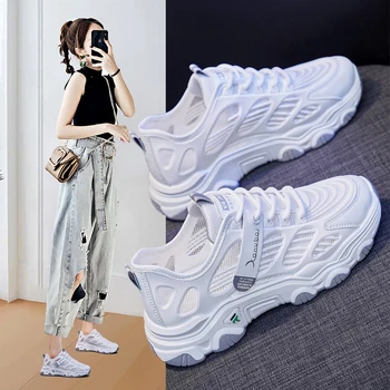 Vara adidasi femei respirabil casual, pantofi comozi de mers pe jos de pantofi de sport în aer liber încălțăminte 2021 noua moda