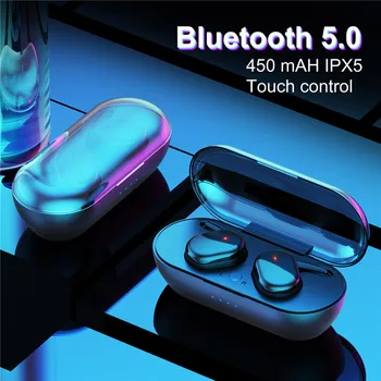 Y30 TWS Bluetooth 5.0 Căști fără Fir, Căști 4D Stereo Anulare a Zgomotului Căști Impermeabil Sport Căști pentru Smartphone-uri